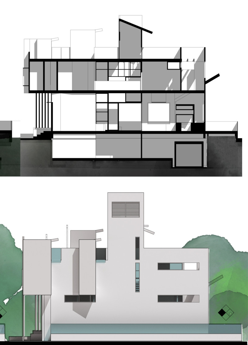 Charred Timber Cladding and Passive Ventilation in a Sustainable Urban Residence