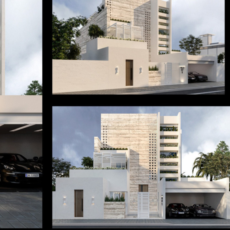 Rammed Earth Walls and Windcatchers Enhancing Sustainable Living in a Family Home