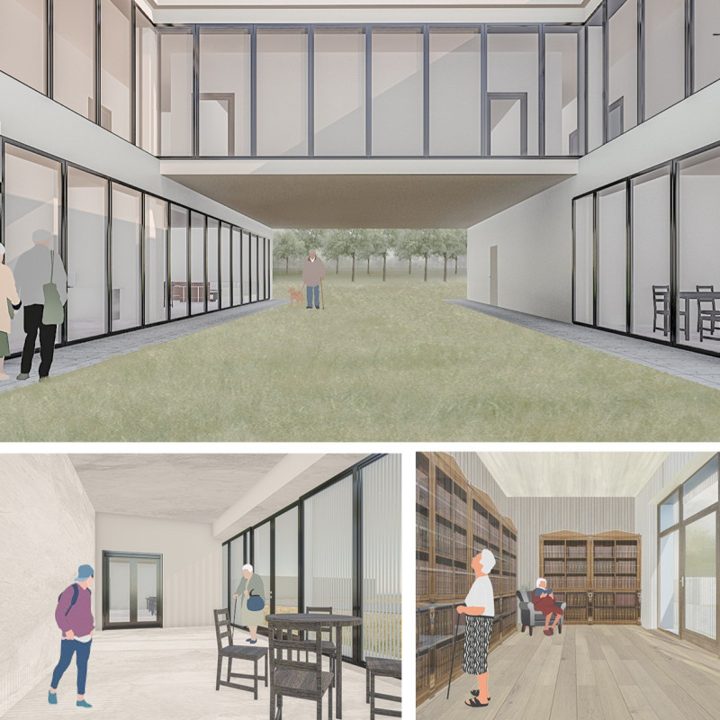 Charred Wood Shingles and Cross-Laminated Timber Embrace Sustainable Living in a Community-Centric Residence