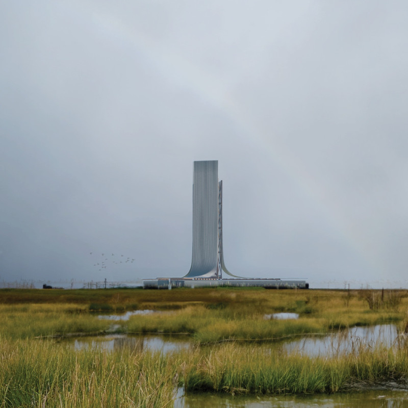 Reflective Structures Enhancing Community Engagement Through Recycled Steel and Acrylic Elements