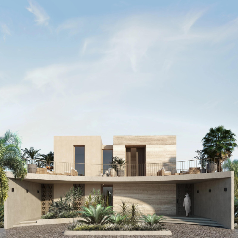 Rammed Earth Construction Harmonizes Traditional Majlis with Natural Ventilation