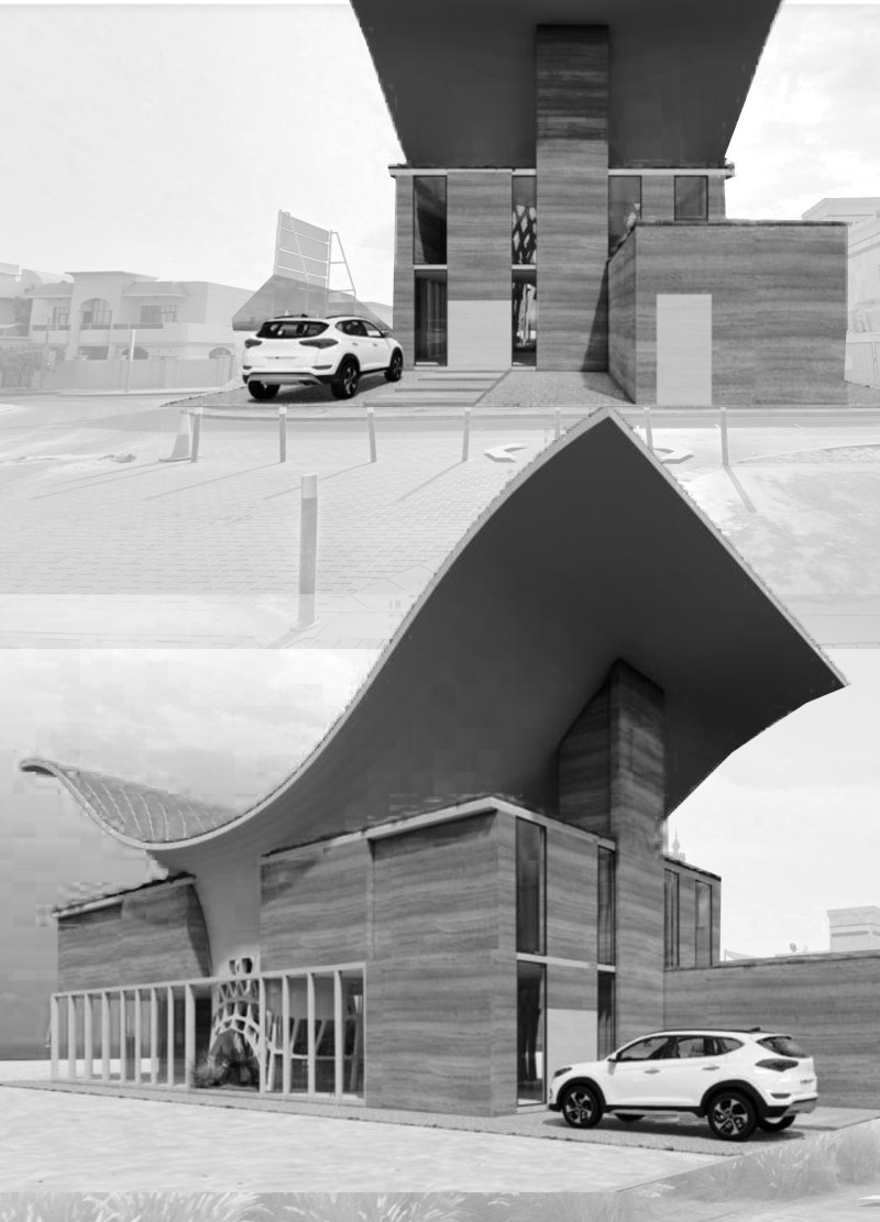 Funicular Design Crafted with Local Brick and Glass to Foster Sustainable Living