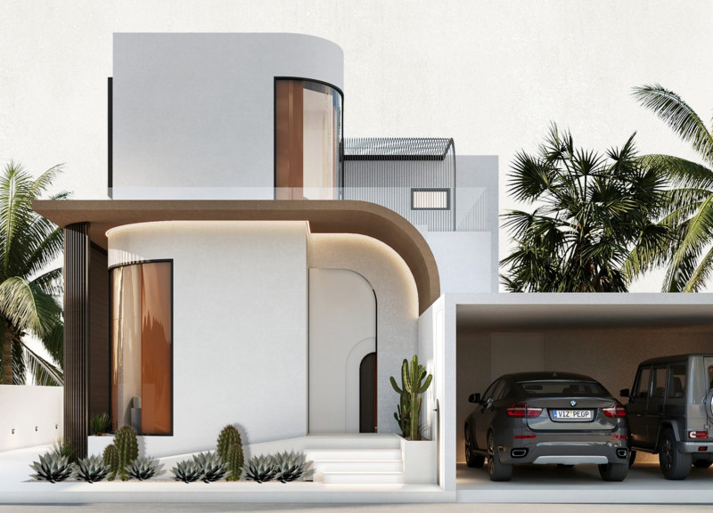 Charred Wooden Screens and Insulated Panels Defining Modern Emirati Living