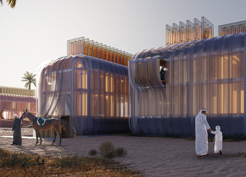 Aeroponic Farming Integrated Within Thermal Regulating Structures in Sustainable Desert Housing