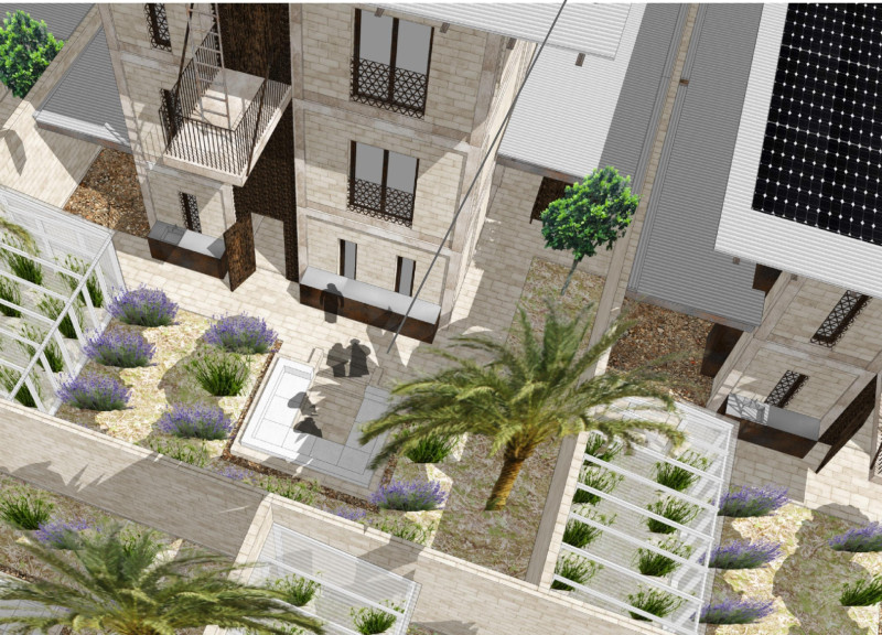 Charred Wooden Facades Enhance Sustainable Living in Prefabricated Homes