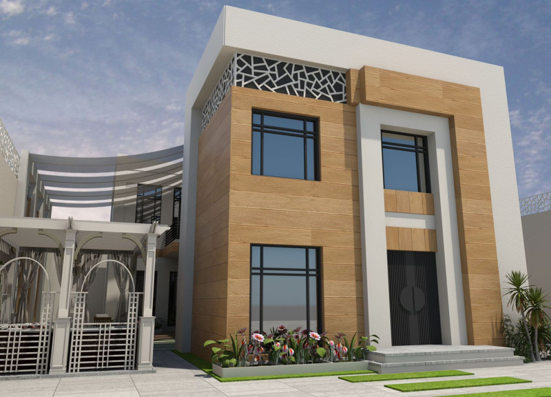 Charred Wooden Shingles and Expansive Open Spaces in Contemporary Residential Design