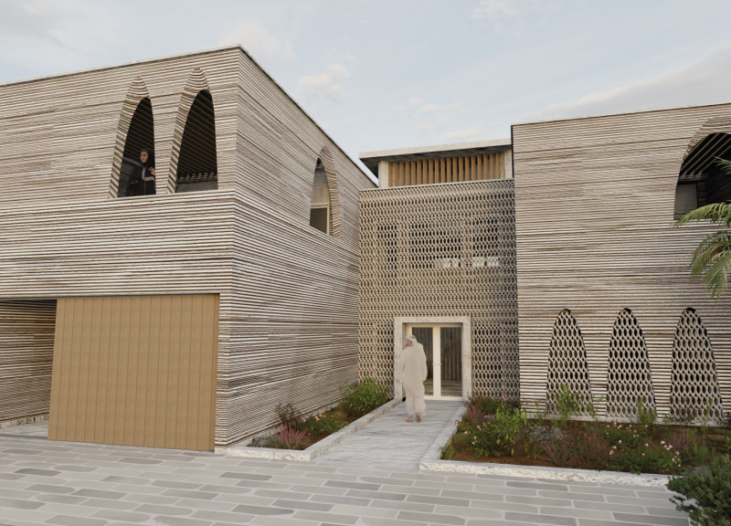 Geopolymer Walls and 3d Printed Design Enhancing Sustainable Family Living