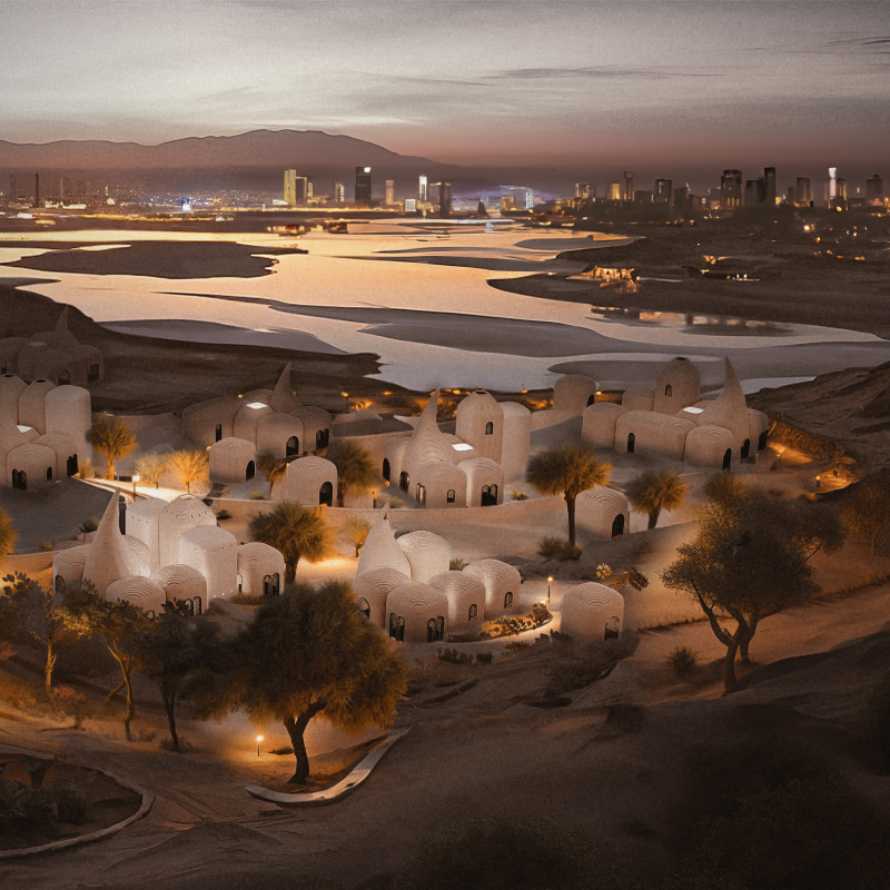 Algae-Based Bio-Concretes and Modular Living Units in Sustainable Emirati Housing