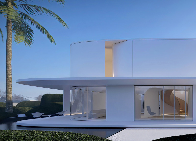 Adaptive Residential Design Featuring Lightweight Concrete and High-Performance Glass