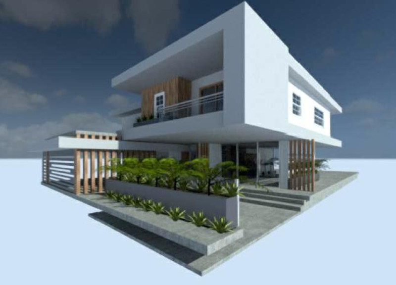 Smart Glass and Cool Brick Unite in a Sustainable Residential Design