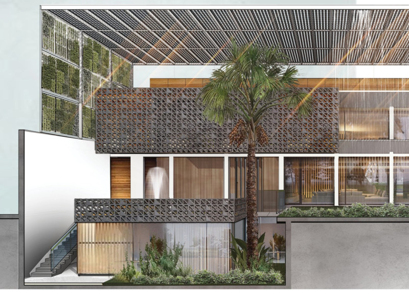 Dynamic Roof and Hydrogen Energy Integration in a Modular Earth Structure
