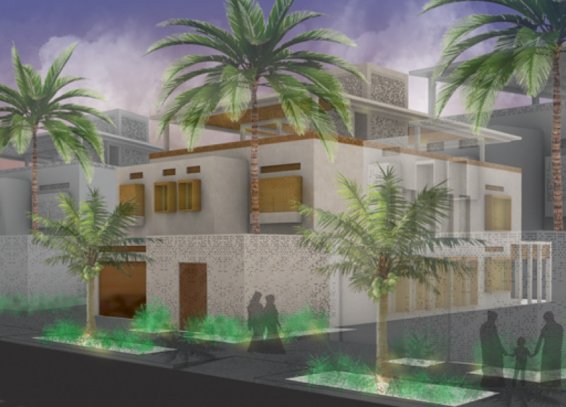 Passive Cooling Through Traditional Wind Towers and Limestone Facades in Sustainable Residential Design