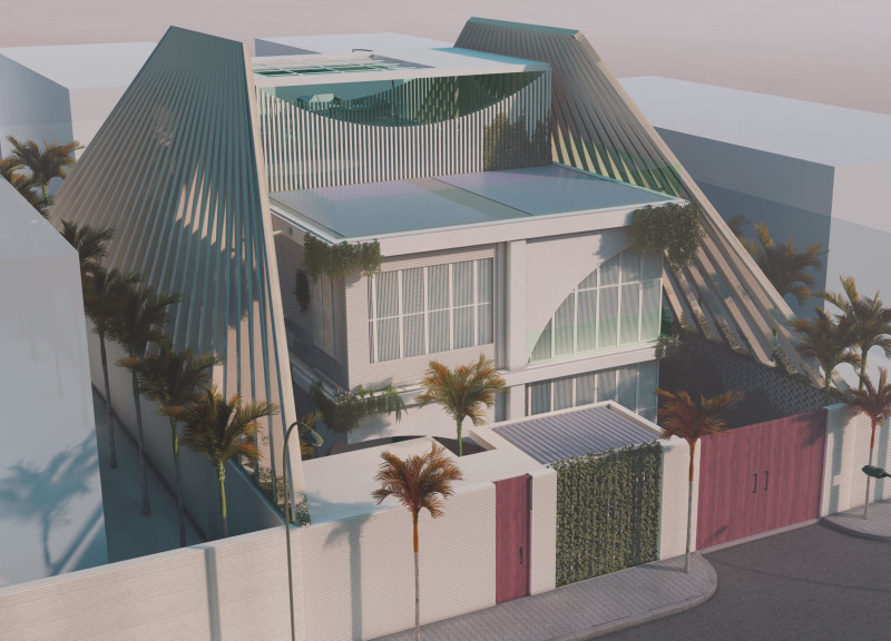 Three-Layered Walls and Movable Spaces Define Sustainable Family Living