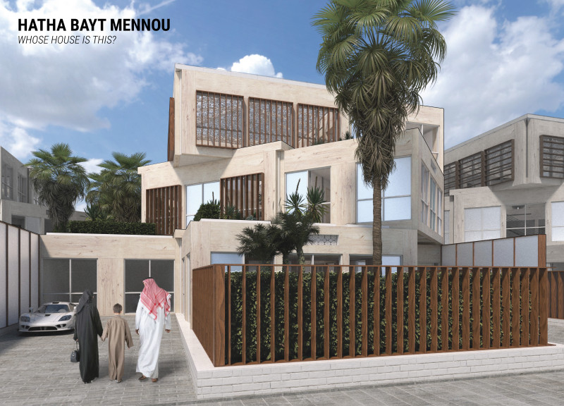 Cross-Laminated Timber Structure with Louvered Screens Enhancing Urban Living