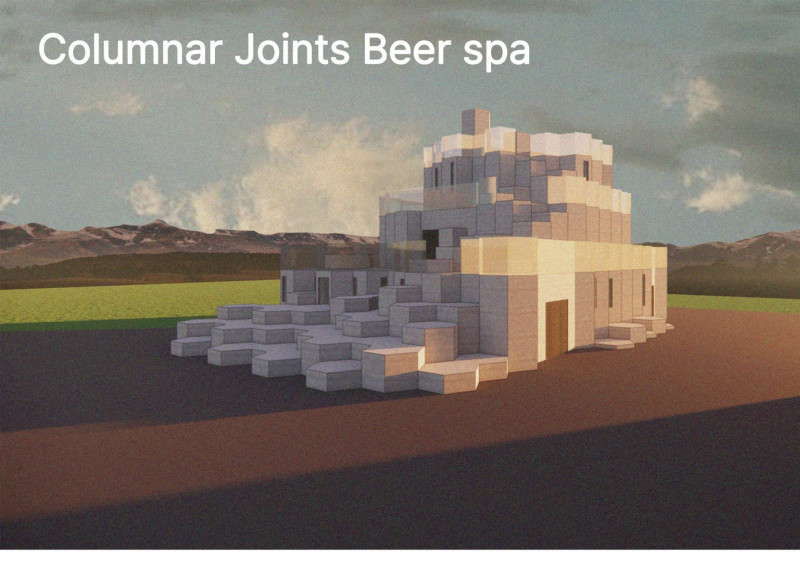 Charred Wooden Shingles and Geometric Modules in a Community-Focused Brewery Spa