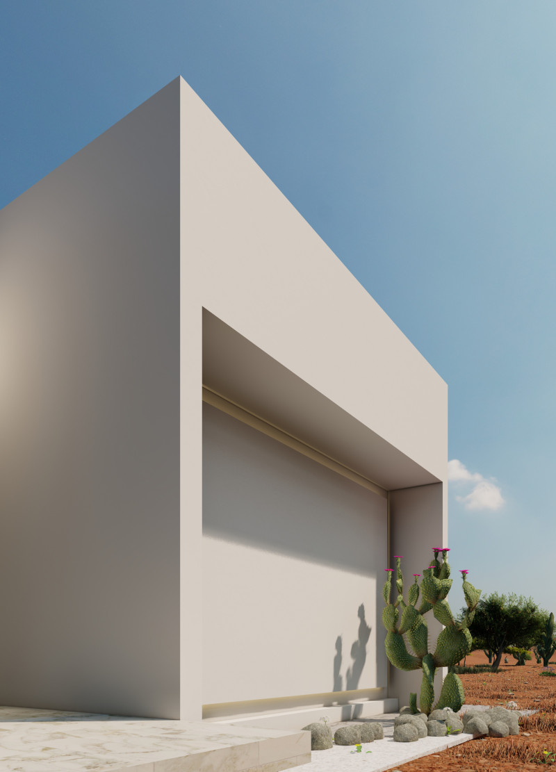 Sustainable Living Villa Emphasizing Local Materials and Prefabricated Construction Techniques