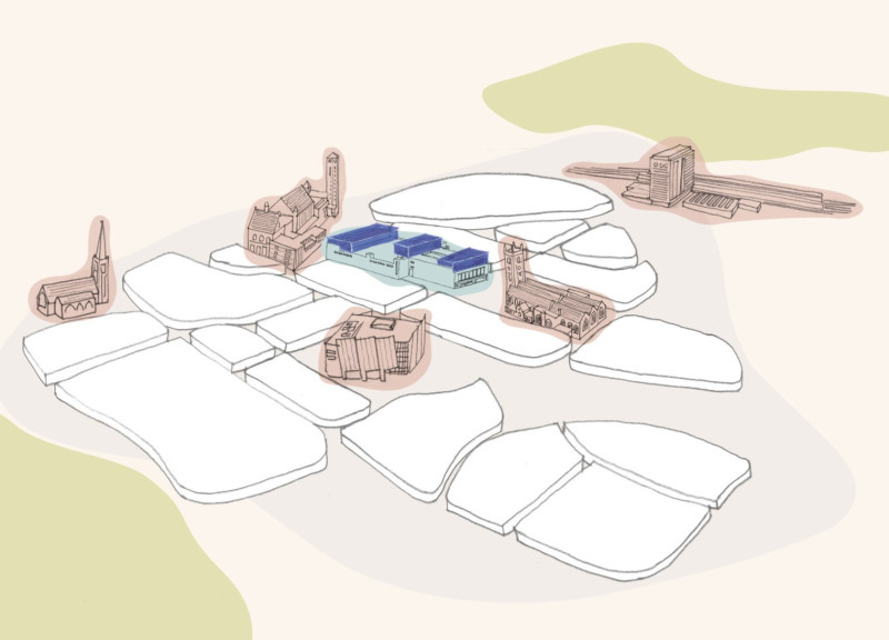 Charred Wood Facades and Flexible Corridors in Sustainable Urban Living Solutions