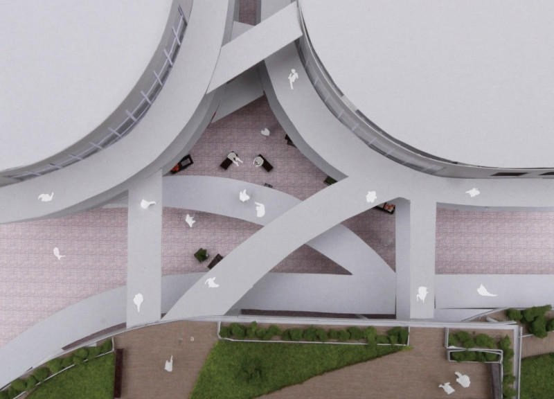 Charred Wooden Shingles and Concrete Structure Creating a Community Hub in Tokyo