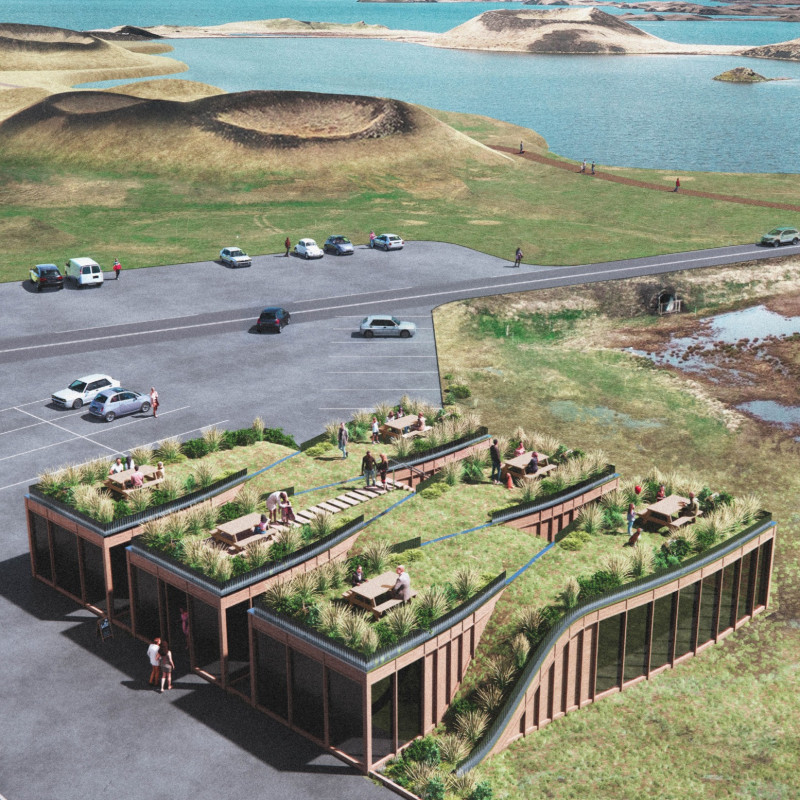 Elevated Green Roofs and Timber Frame Integration in a Wellness Retreat