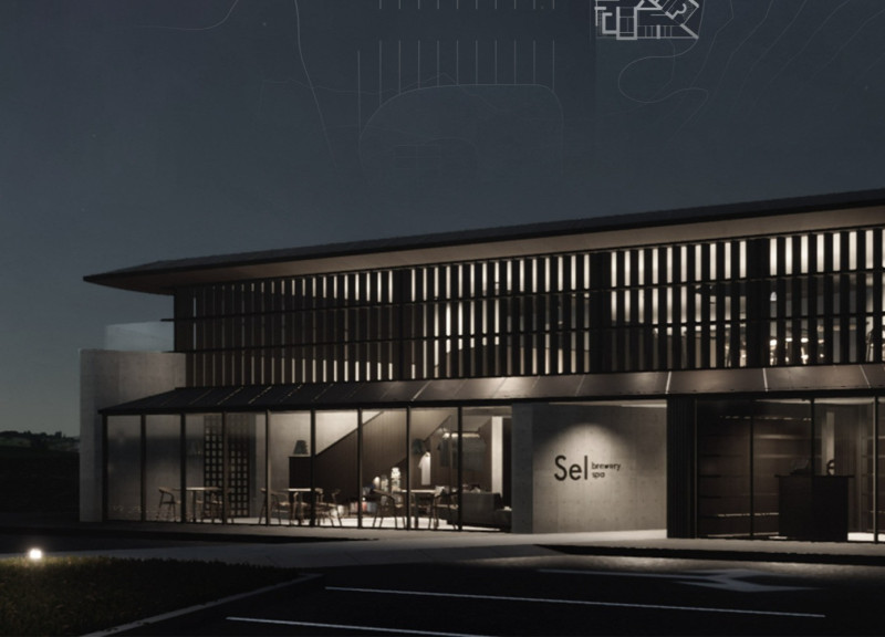 Geothermal Wellness Retreat Featuring Integrated Concrete and Wood Elements