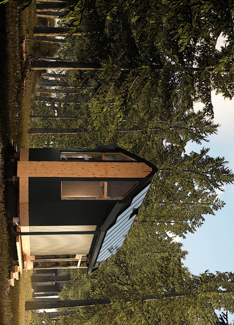 Charred Wooden Shingles and Cross-Laminated Timber Shape a Sustainable Dwelling in the Rockies