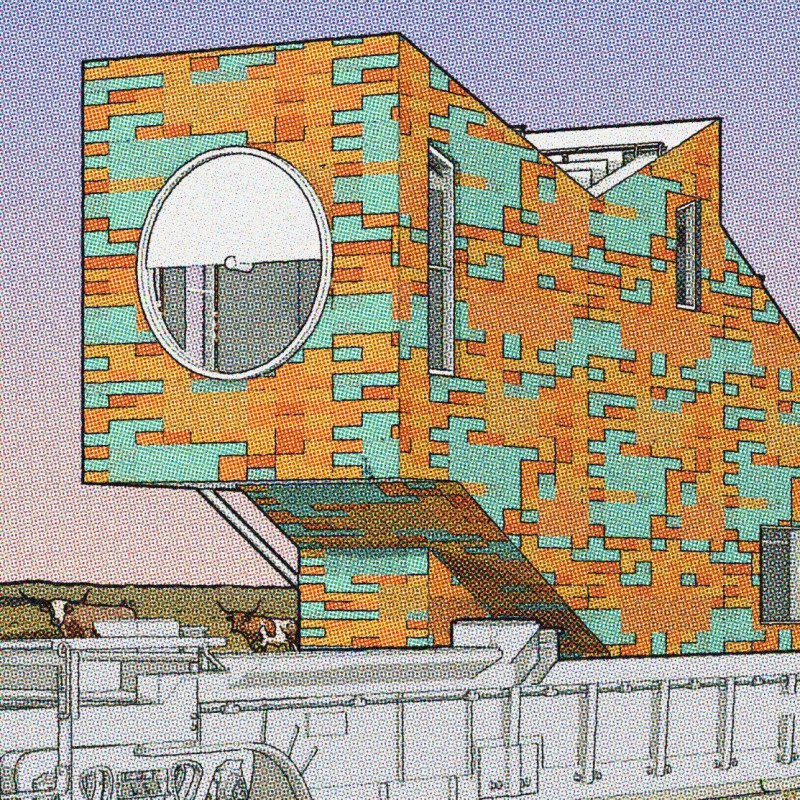 Charred Wooden Shingles and Thermal Mass: a Modular Response to Urban Housing Needs