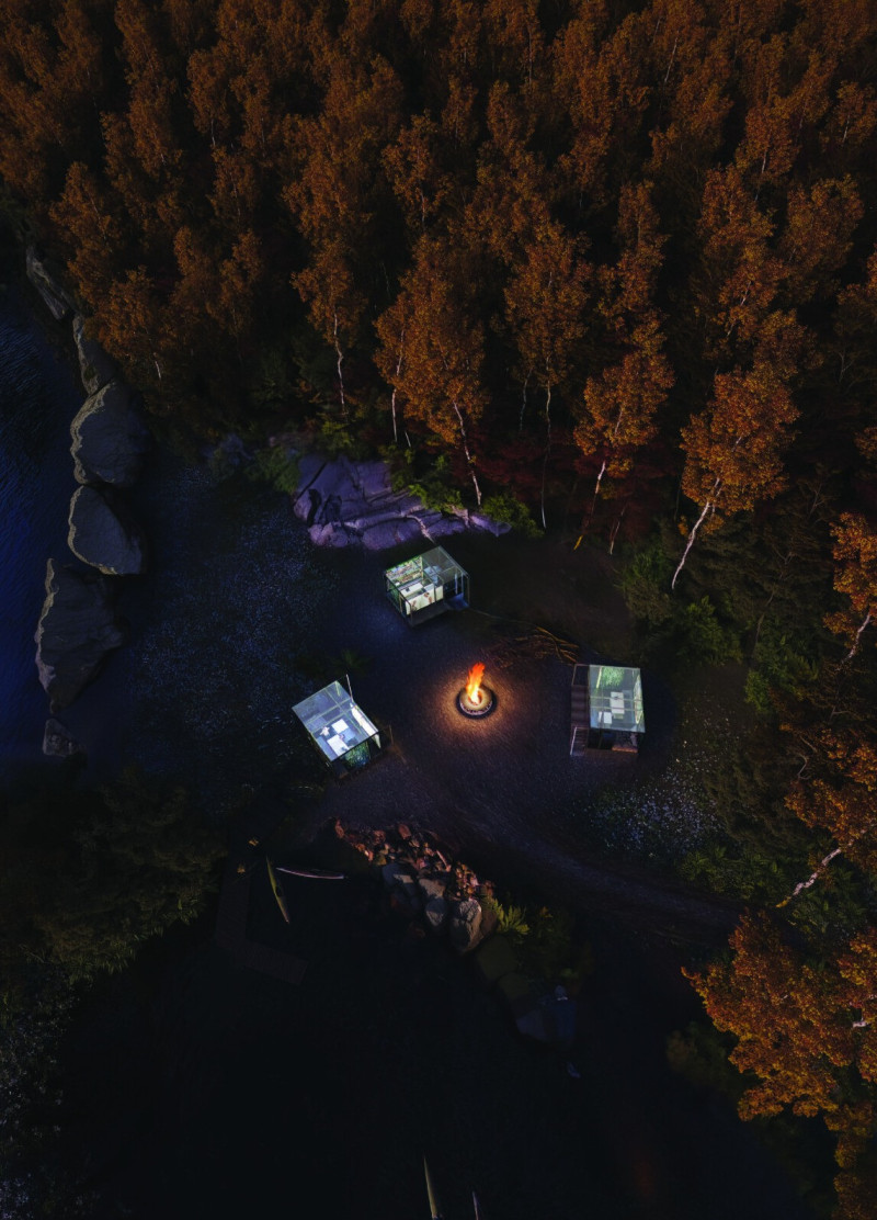 Adaptive Living Spaces Enhanced by Smart Glass and Carbon Fiber Construction