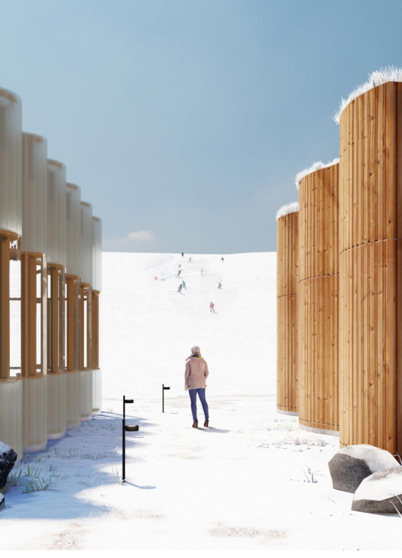 Thermal Masonry and Turf Roof Create a Sustainable Retreat for Ski Enthusiasts