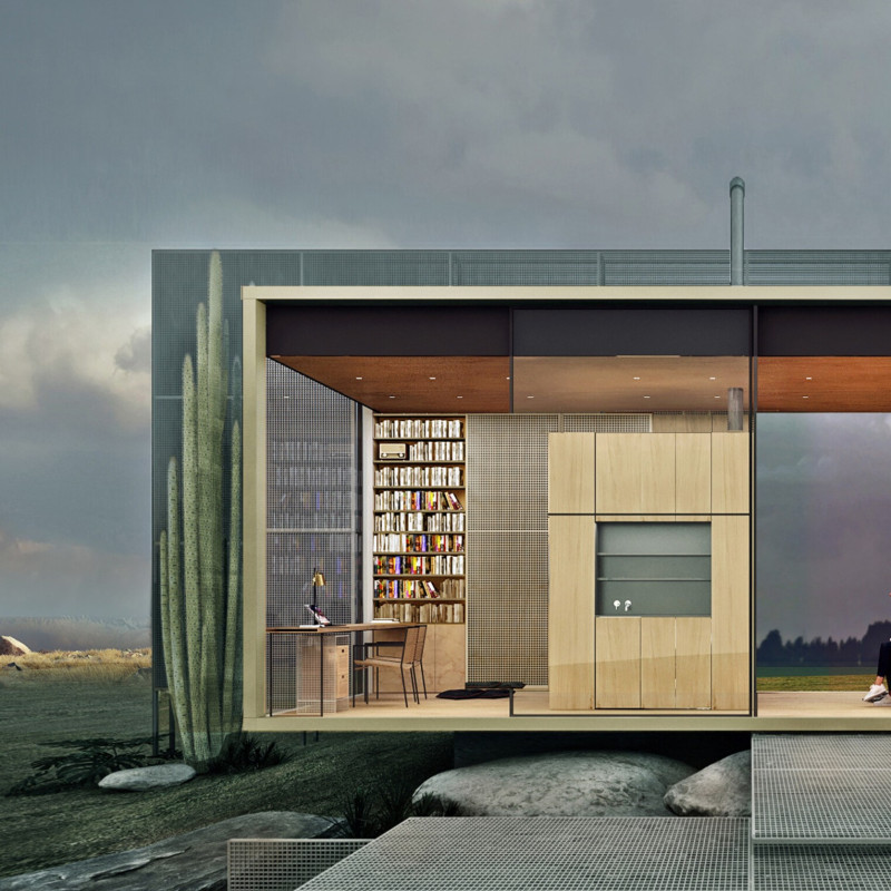 Sustainable Habitat Featuring Engineered Timber and Green Roof Systems for Enhanced Community Living