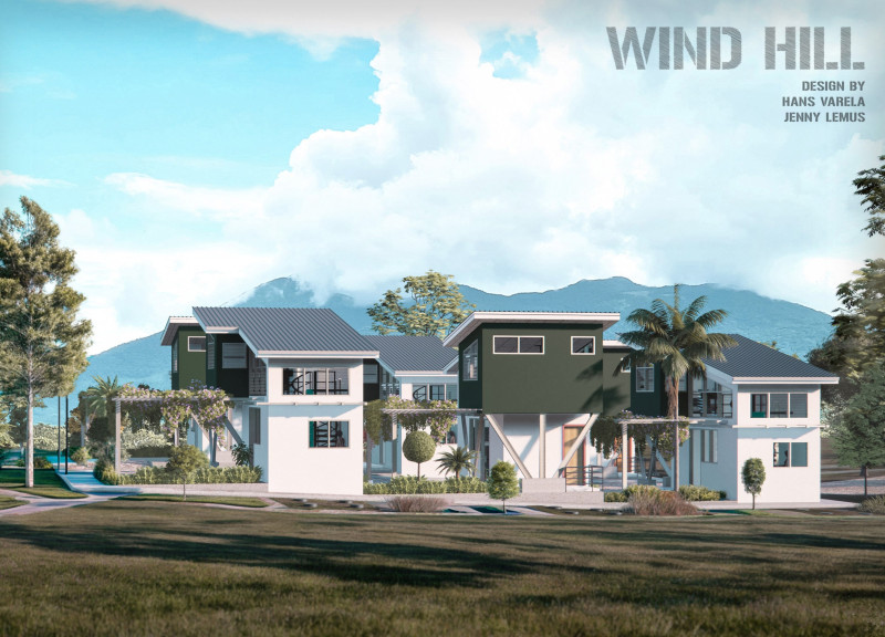 Red Brick Residences Enhanced by Biofiltration Systems and Natural Ventilation