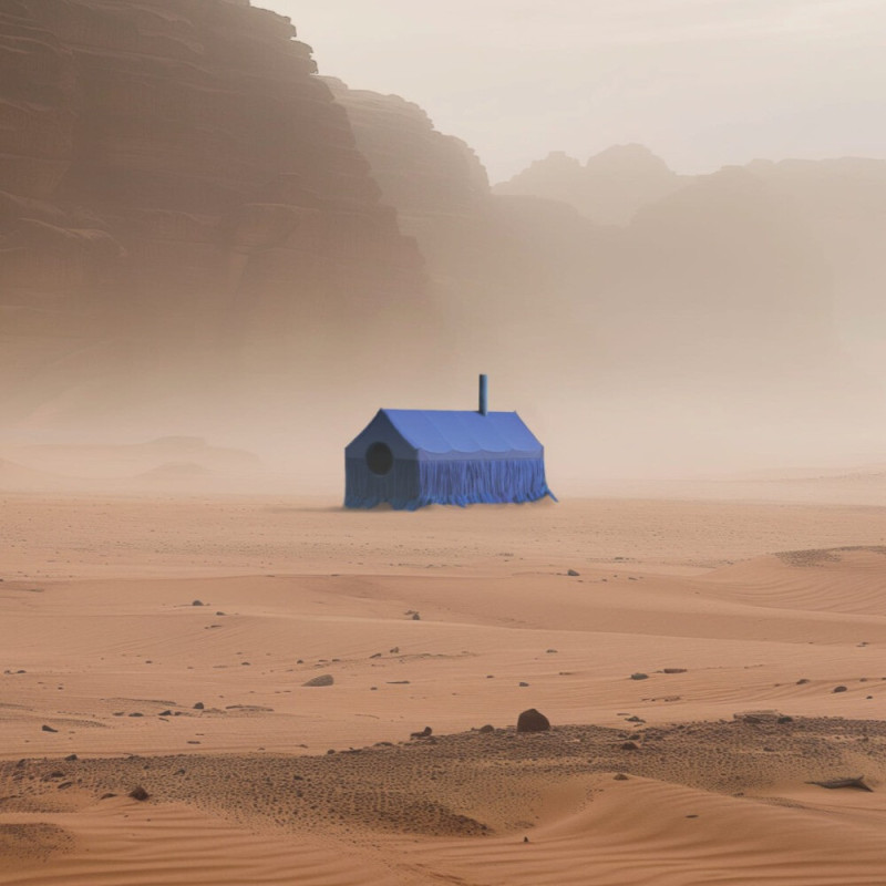 Recycled Plastic Facade and Fabric Insulation in Sustainable Residential Design