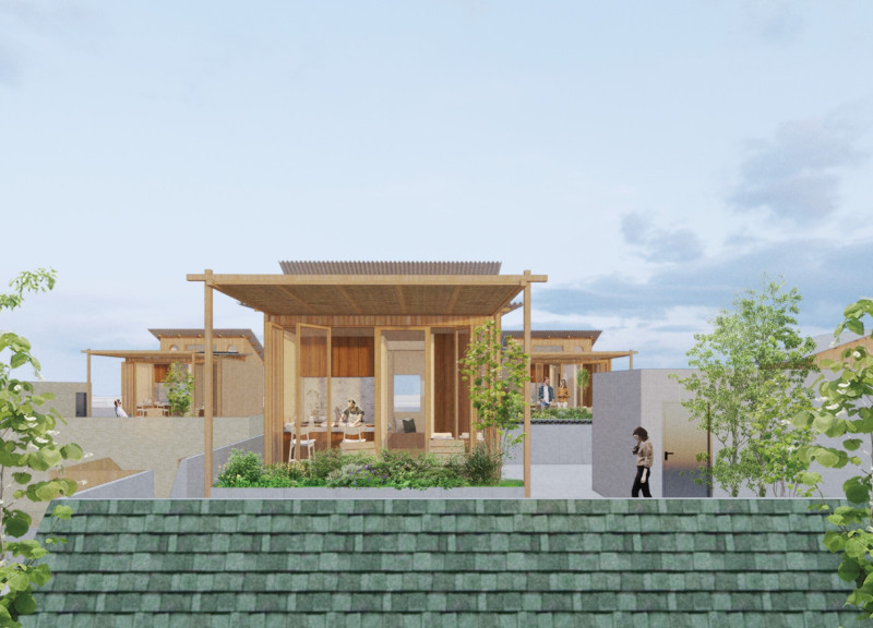 Living Roofs of Cross-Laminated Timber Panels Enhancing Urban Community Spaces