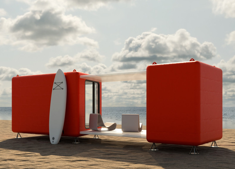 Solar-Powered Steel Modules Featuring Ample Natural Light and Flexible Living Spaces