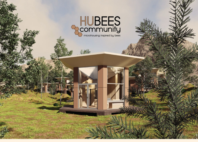 Geopolymer Construction and Eco-Friendly Elements in Hexagonal Microhousing Solutions