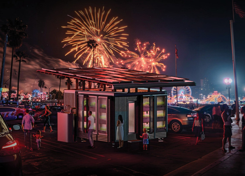 Vertical Gardening Integrated Within Cross-Laminated Timber Housing Solutions