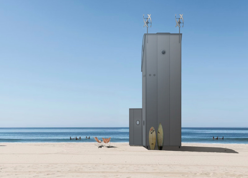Polycarbonate Canopy and Steel Framework Create a Dynamic Social Hub in Urban Tokyo