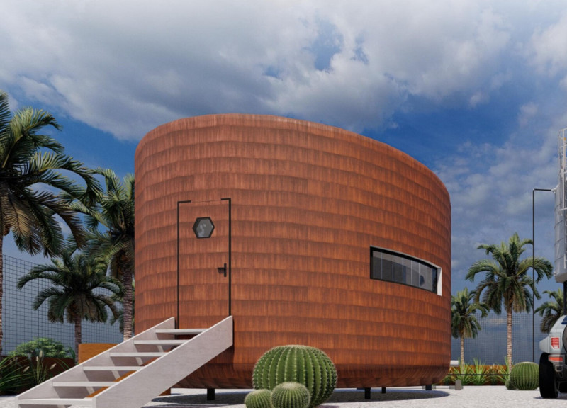 Charred Wooden Shingles and Rainwater Harvesting in Sustainable Senegalese Living