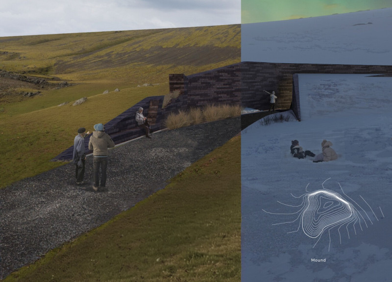 Charred Wooden Shingles and Cross-Laminated Timber Panels Define Sustainable Community Living