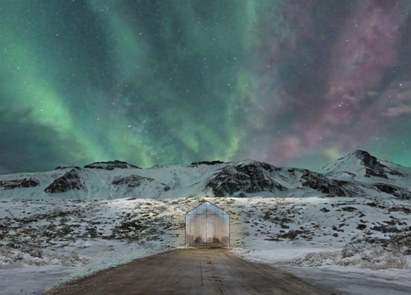 Charred Wooden Shingles and Cross-Laminated Timber Crafting a Sustainable Retreat in the Icelandic Landscape