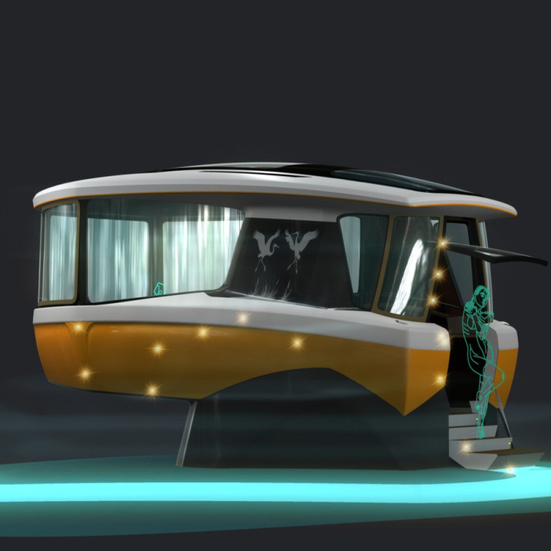 Charred Wooden Shingles and Cross-Laminated Timber Panels Define a Community-Centric Space