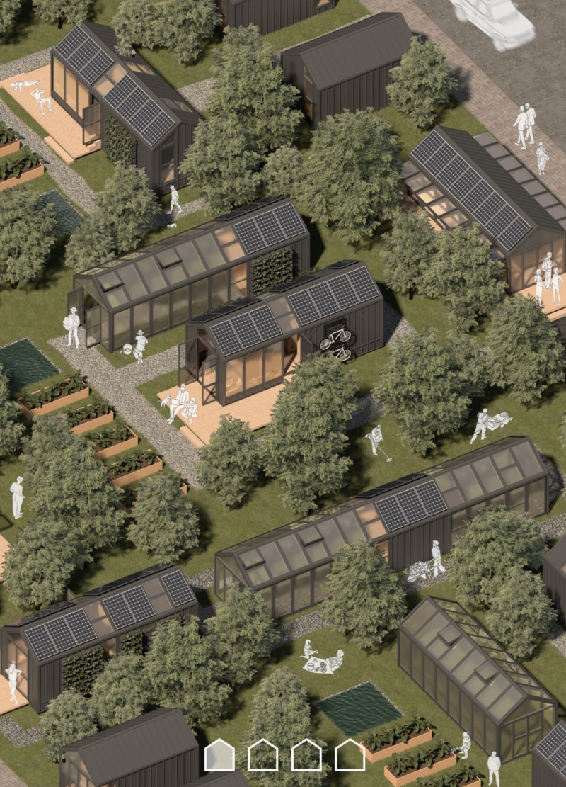 Permaculture Homes Featuring Kingspan Quadcore Panels and Community Gardens