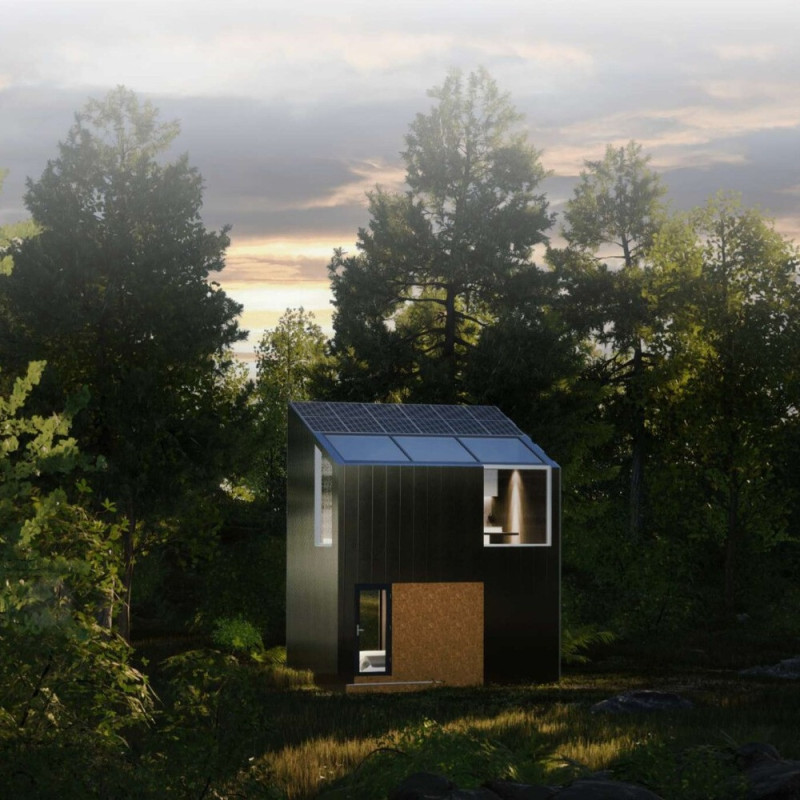 Sustainable off-Grid Shelter Constructed with Quadcore Panels and Aluminum Framework