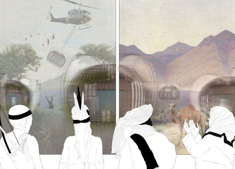 Rammed Earth Structures Featuring Natural Bamboo Integration for Climate-Responsive Living