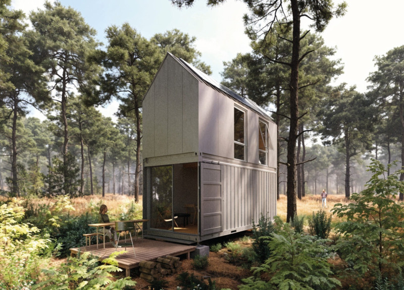 Repurposed Shipping Containers Enhanced with Solar Energy Solutions for Sustainable Modular Living