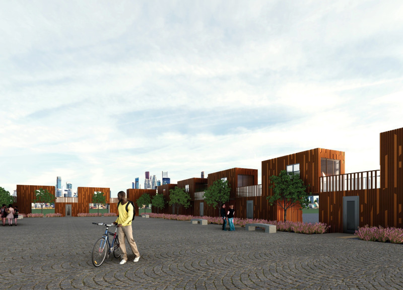 Photovoltaic-Enhanced Housing Designed with Insulated Panels and Community Engagement