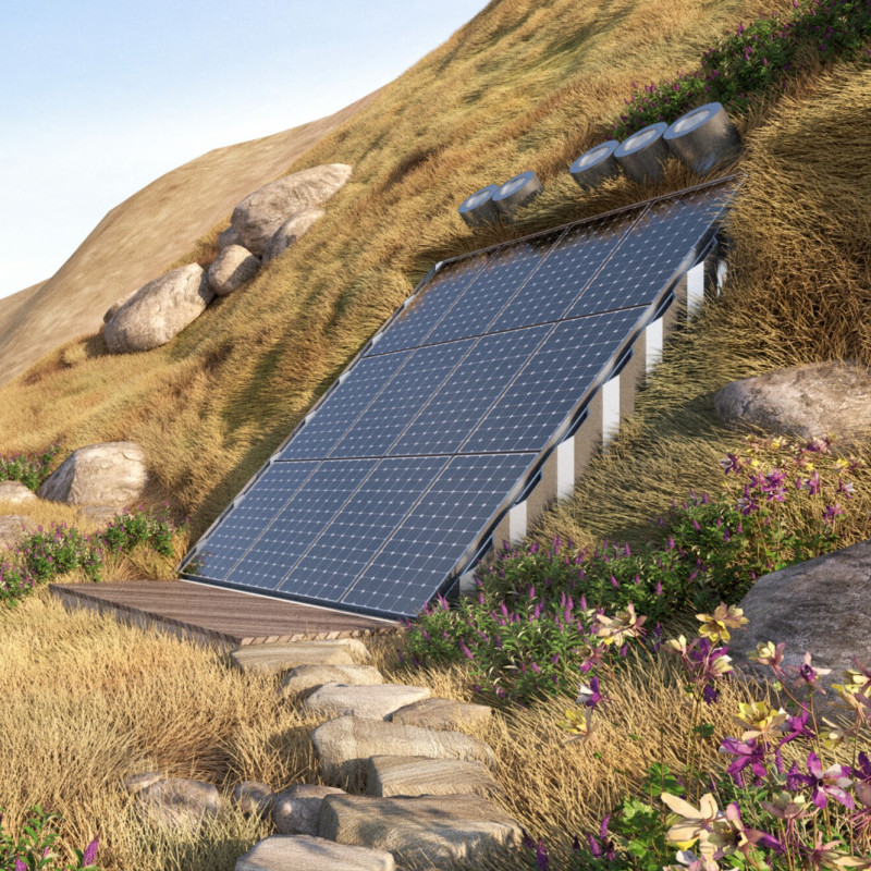 Dynamic Sloping Roofs Combining Kingspan Insulation with Sustainable Living Concepts