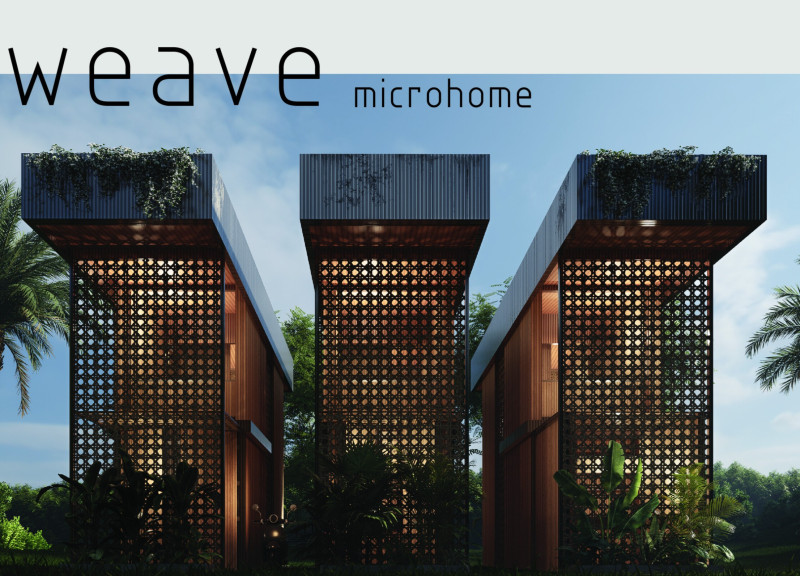 Rattan Weaving and Green Roofs Combine in a Flexible Microhome Solution