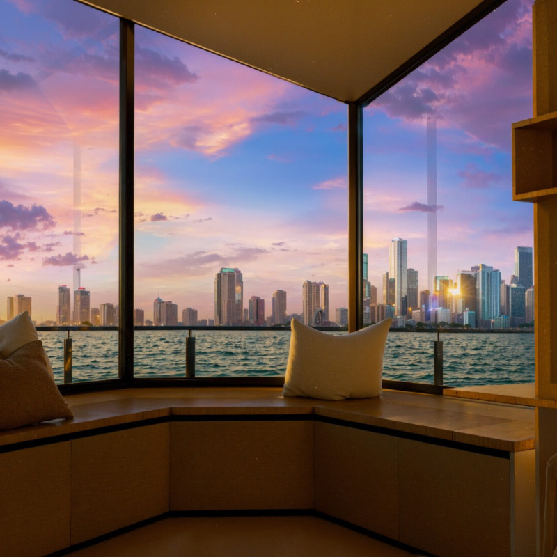 Elevated Stilt Design with Quadcore Panels and Hydroponic Integration for Sustainable Coastal Living