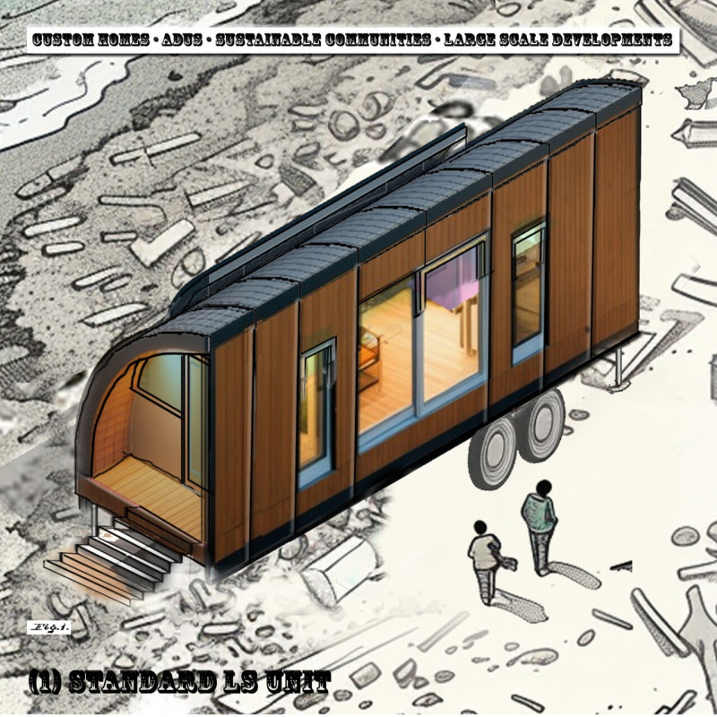 Modular Housing Crafted with Insulated Panels and Bamboo Composite for Enhanced Recovery Environments
