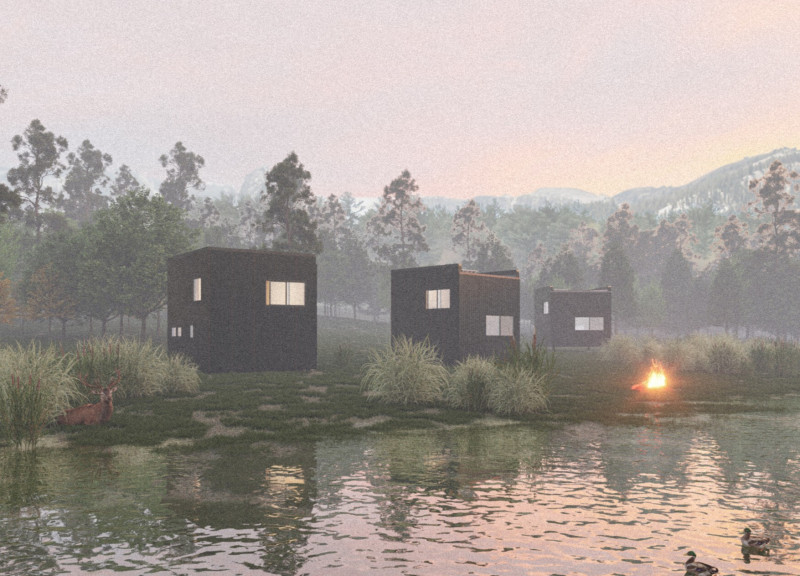 Quadcore Panels and Light Gauge Steel Forming a Compact Sustainable Living Solution